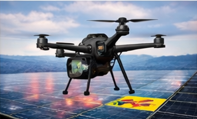 Termovizní inspekce dronem